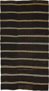 Vintage Anatolian Kilim Rug - 5' 11" x 10' 10" (71" x 130")