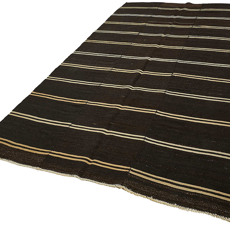 Vintage Anatolian Kilim Rug - 5' 11" x 10' 10" (71" x 130") - K0093656