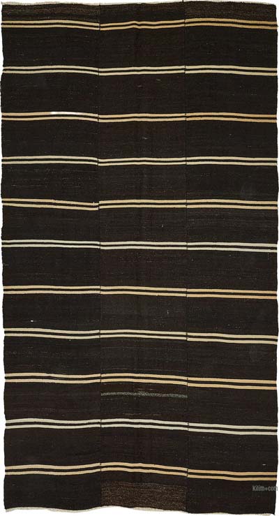 Vintage Anatolian Kilim Rug - 5' 11" x 10' 10" (71" x 130")