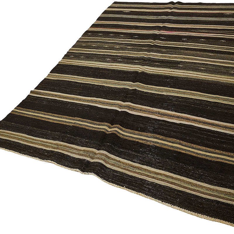 Vintage Anatolian Kilim Rug - 5' 9" x 10' 8" (69" x 128") - K0093658