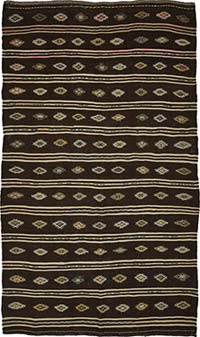 Vintage Anatolian Kilim Rug - 6' 8" x 12'  (80" x 144")