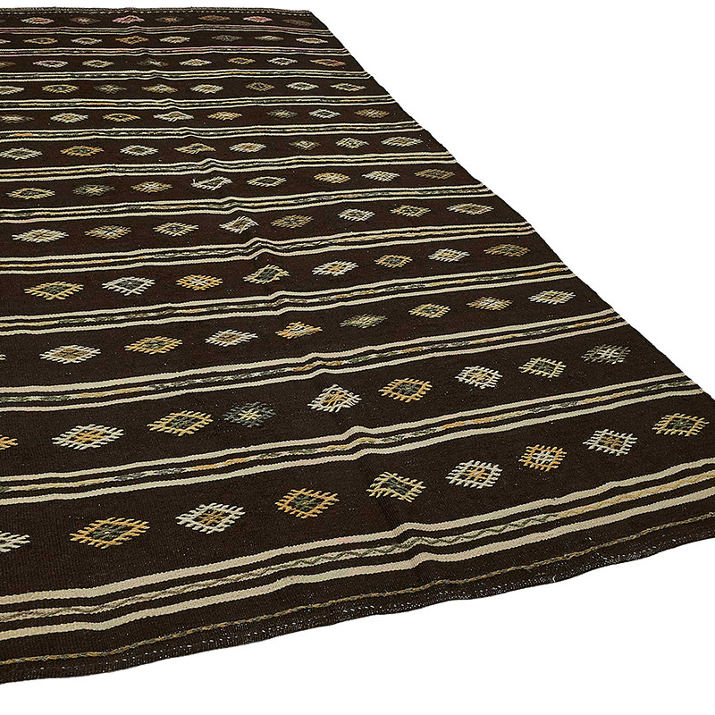 Vintage Anatolian Kilim Rug - 6' 8" x 12'  (80" x 144") - K0093660