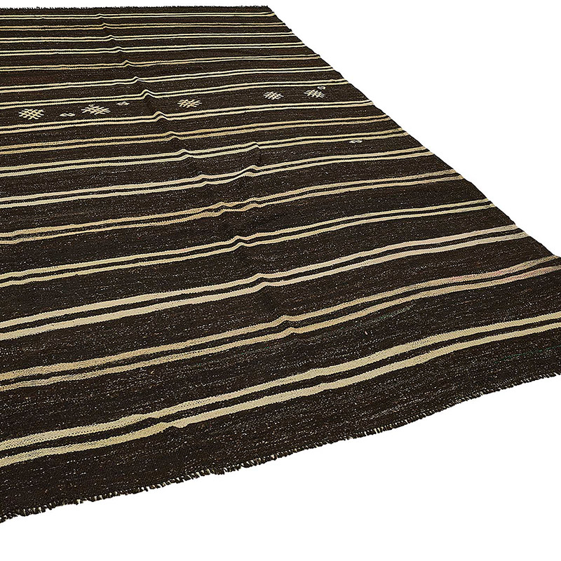 Vintage Anatolian Kilim Rug - 6' 11" x 10' 10" (83" x 130") - K0093672