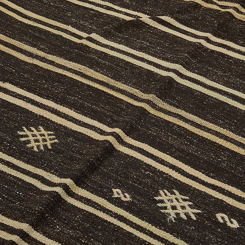 Vintage Anatolian Kilim Rug - 6' 11" x 10' 10" (83" x 130") - K0093672