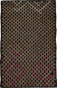 Vintage Anatolian Jijim Rug