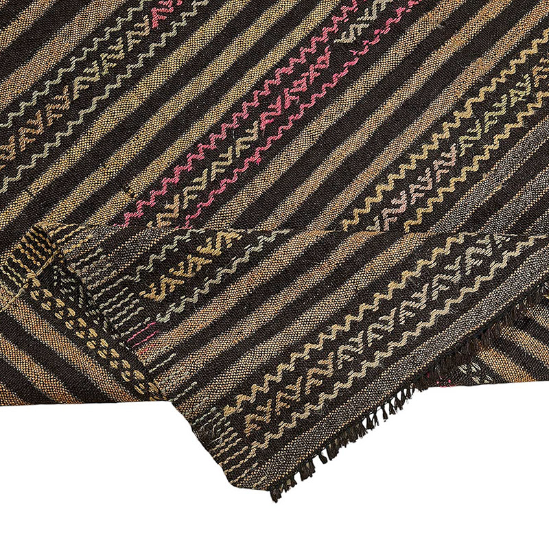 Vintage Anatolian Kilim Rug - 5' 6" x 8' 8" (66" x 104") - K0093678