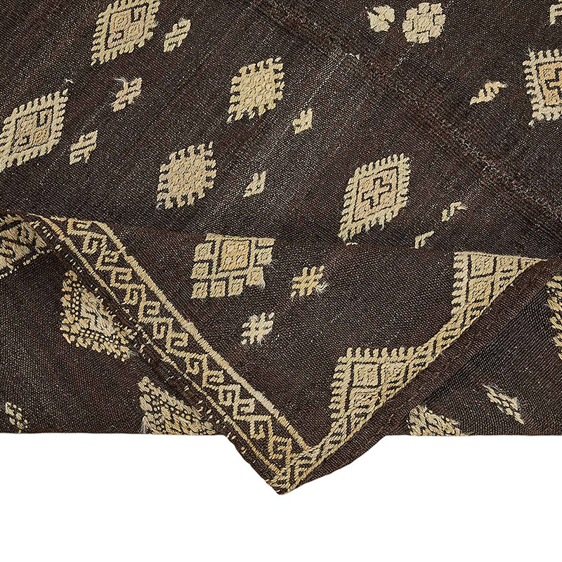 Vintage Anatolian Kilim Rug - 5' 11" x 7' 7" (71" x 91") - K0093679