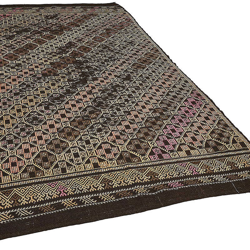 Vintage Anatolian Jijim Rug - K0093680