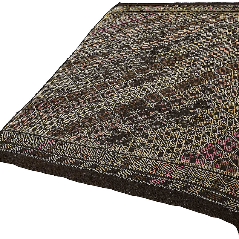 Vintage Anatolian Jijim Rug - K0093680