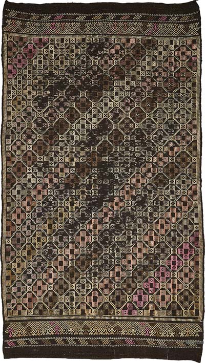 Vintage Anatolian Jijim Rug