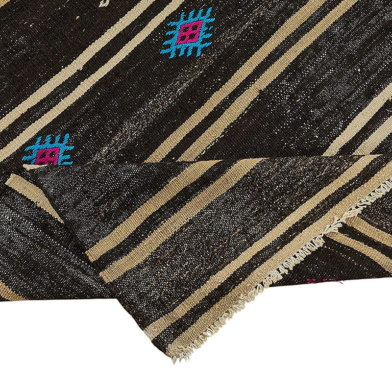 Vintage Anatolian Kilim Rug - 7' 1" x 11' 5" (85" x 137") - K0093681