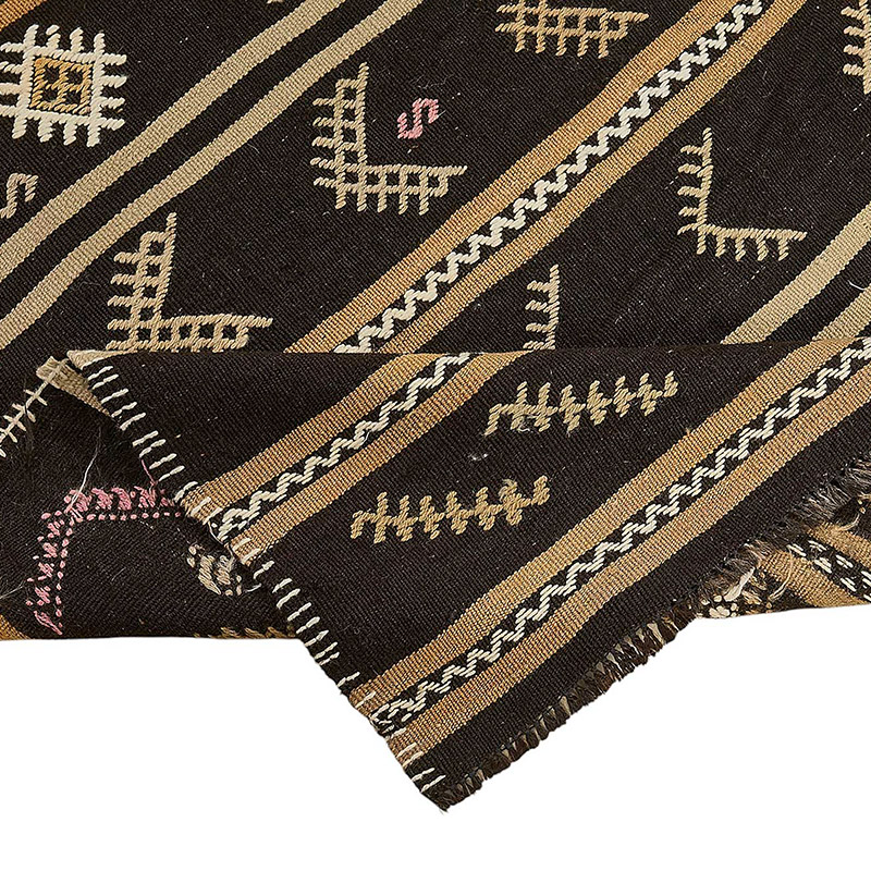 Vintage Anatolian Kilim Rug - 6' 4" x 10' 11" (76" x 131") - K0093683