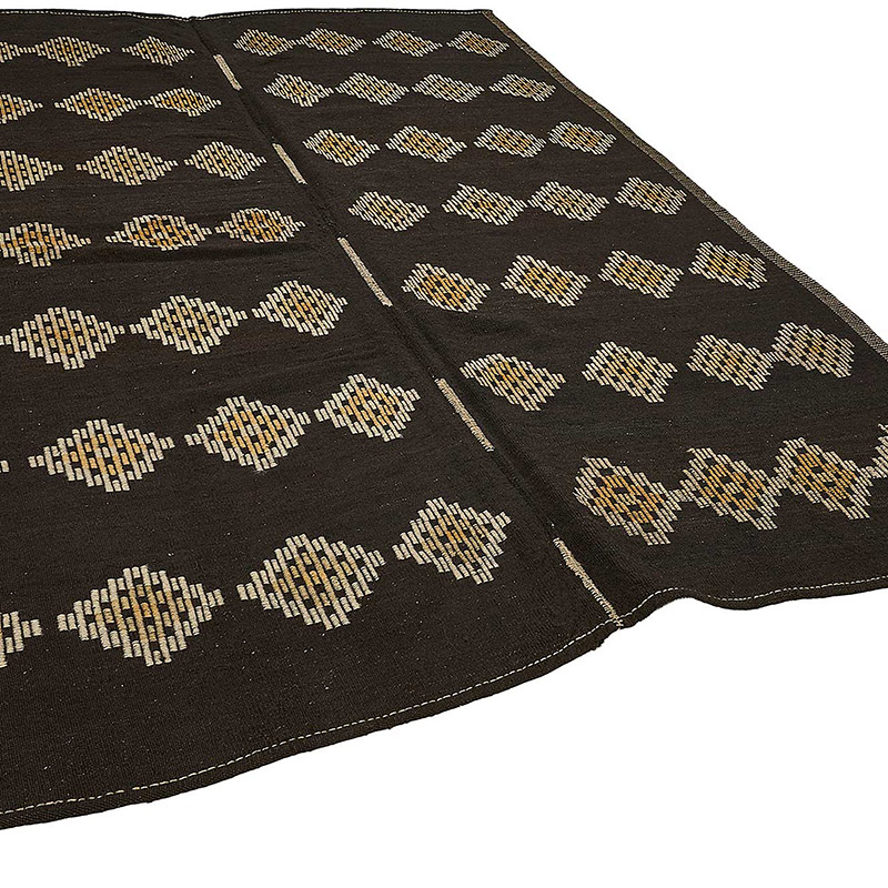 Vintage Anatolian Kilim Rug - 7' 7" x 9' 7" (91" x 115") - K0093684