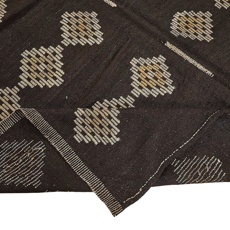 Vintage Anatolian Kilim Rug - 7' 7" x 9' 7" (91" x 115") - K0093684