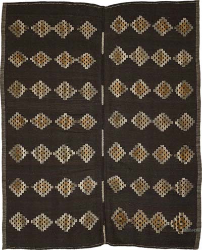 Vintage Anatolian Kilim Rug - 7' 7" x 9' 7" (91" x 115")