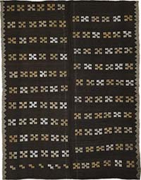 Vintage Anatolian Kilim Rug - 7' 2" x 9' 4" (86" x 112")