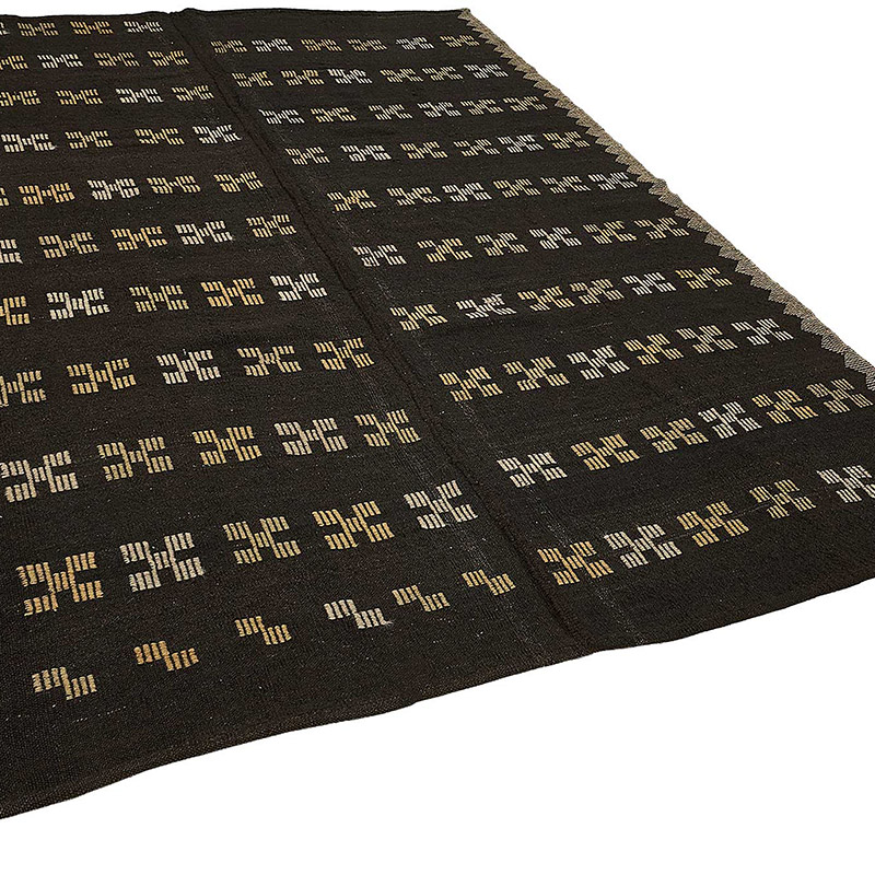 Vintage Anatolian Kilim Rug - 7' 2" x 9' 4" (86" x 112") - K0093687