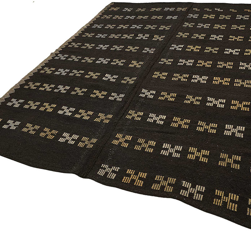 Vintage Anatolian Kilim Rug - 7' 2" x 9' 4" (86" x 112") - K0093687