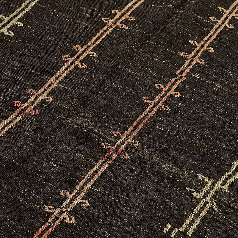 Vintage Anatolian Kilim Rug - 7'  x 8' 8" (84" x 104") - K0093692