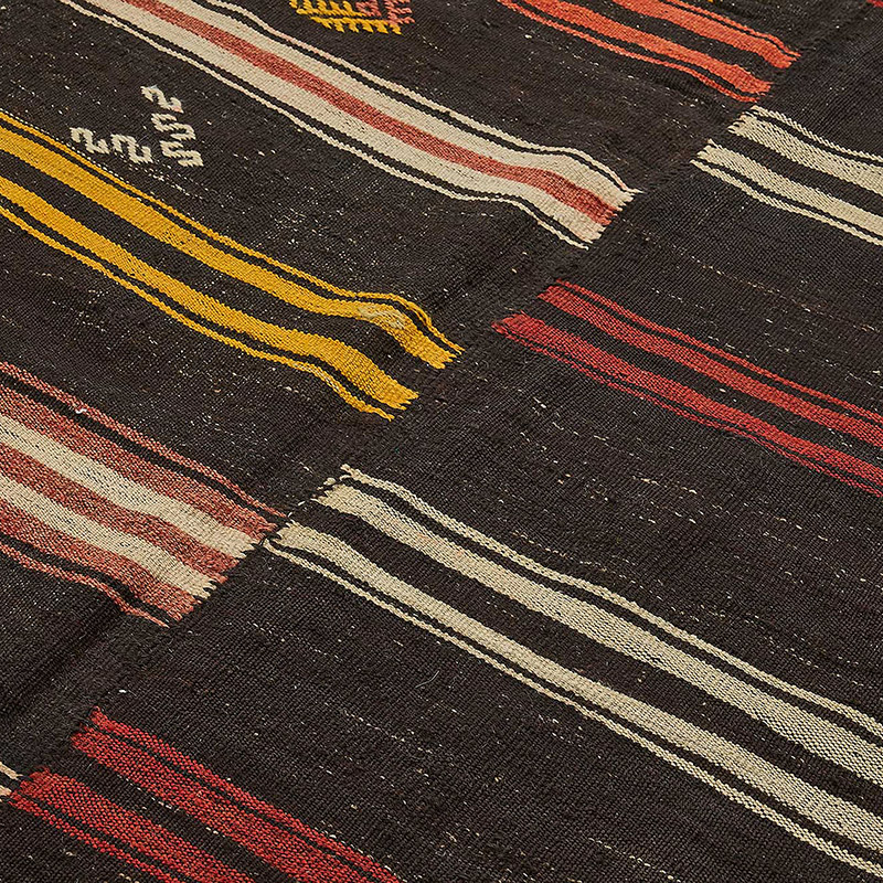 Vintage Anatolian Kilim Rug - 7' 5" x 11' 11" (89" x 143") - K0093694