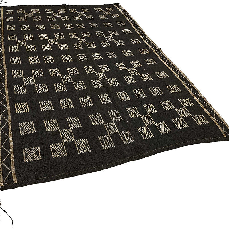 Vintage Anatolian Kilim Rug - 5' 7" x 8' 6" (67" x 102") - K0093695