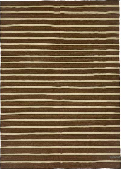 New Hand-Woven Kilim Rug