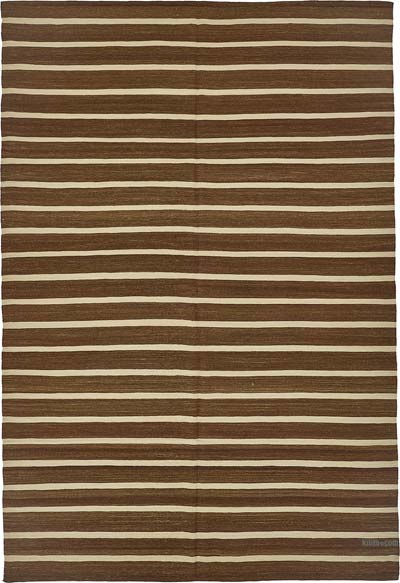 New Hand-Woven Kilim Rug