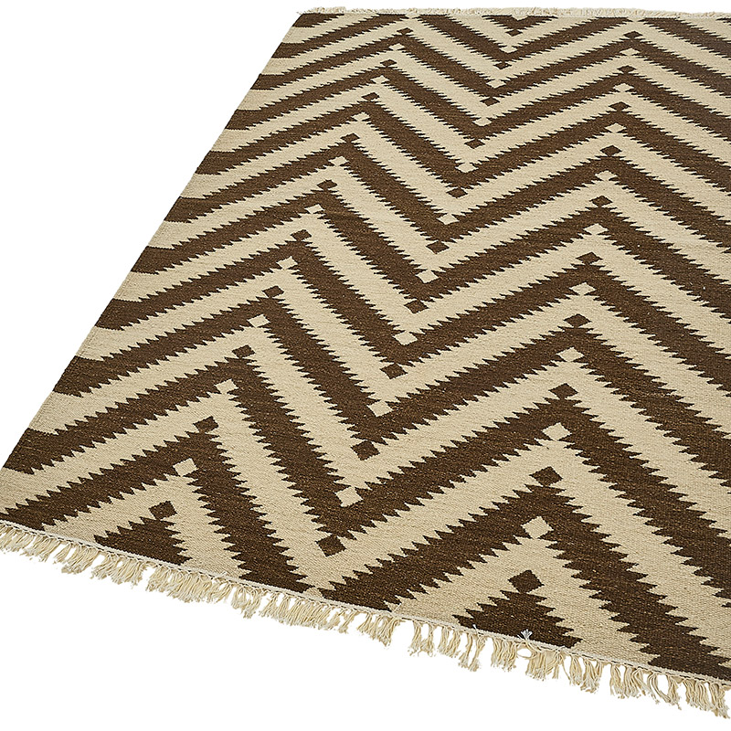 New Hand-Woven Kilim Rug - K0093714