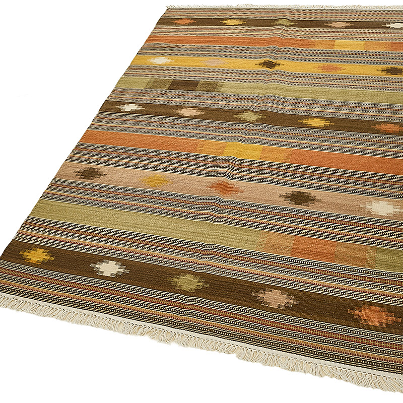 New Hand-Woven Kilim Rug - K0093715
