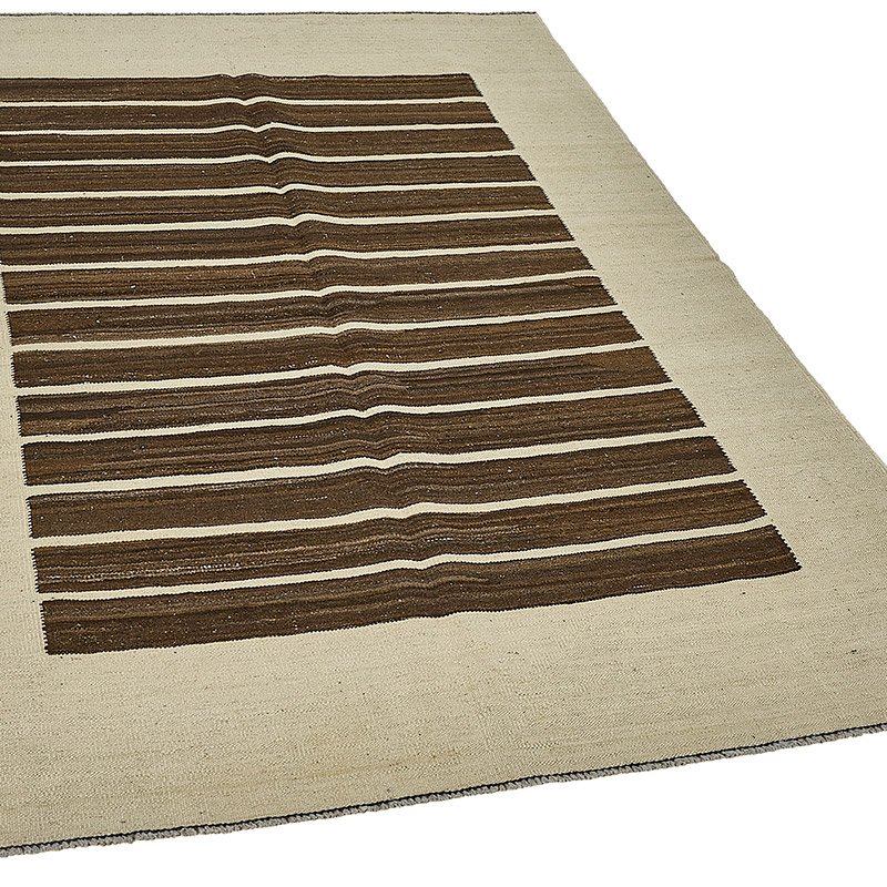 New Hand-Woven Kilim Rug - K0093717