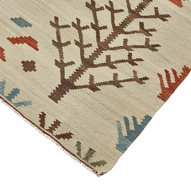 New Hand-Woven Kilim Rug - K0093719