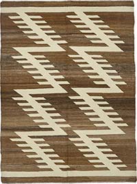 New Hand-Woven Kilim Rug