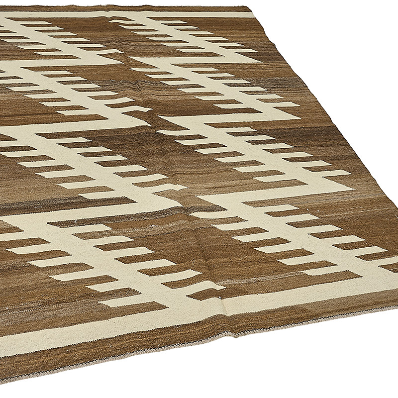 New Hand-Woven Kilim Rug - K0093720