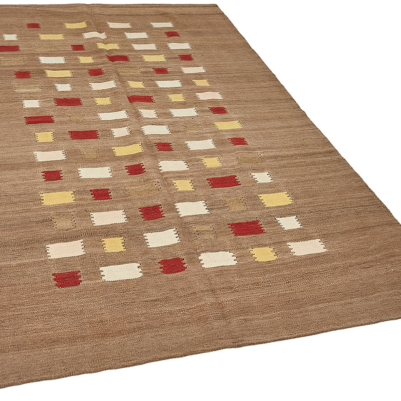 New Hand-Woven Kilim Rug - K0093724