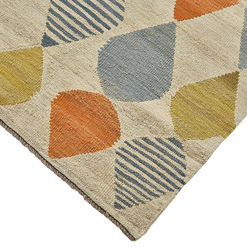 New Hand-Woven Kilim Rug - K0093725