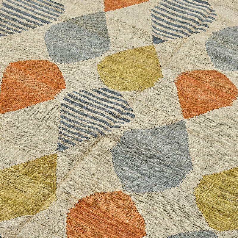 New Hand-Woven Kilim Rug - K0093725