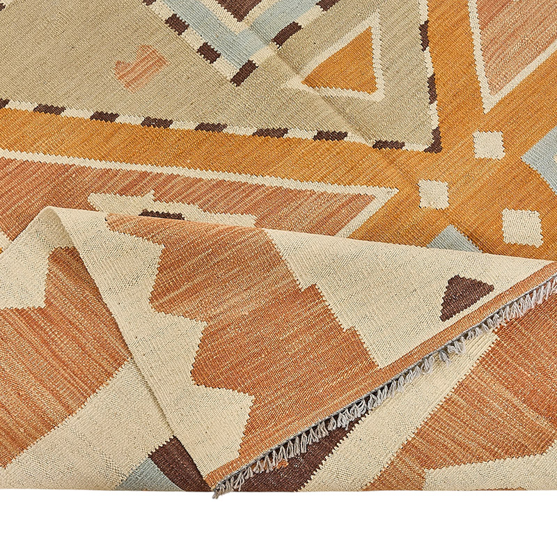 New Hand-Woven Kilim Rug - K0093727