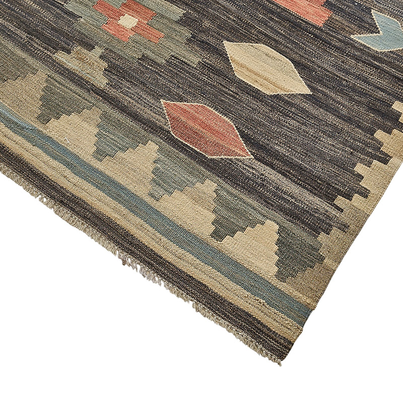 New Hand-Woven Kilim Rug - K0093728
