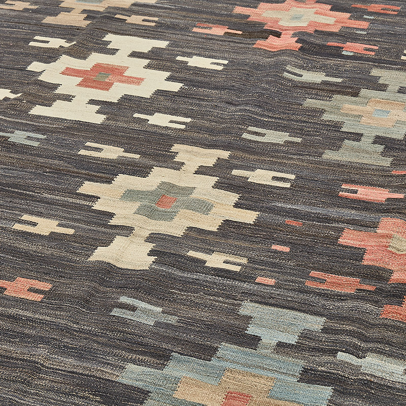 New Hand-Woven Kilim Rug - K0093728
