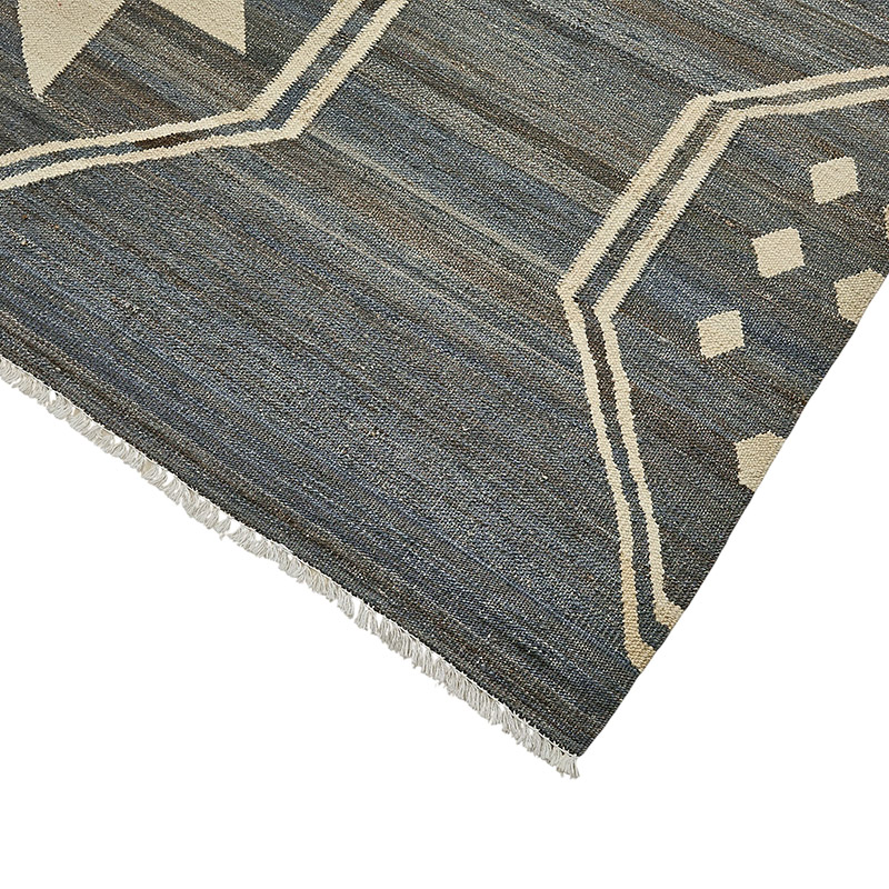 New Hand-Woven Kilim Rug - K0093729