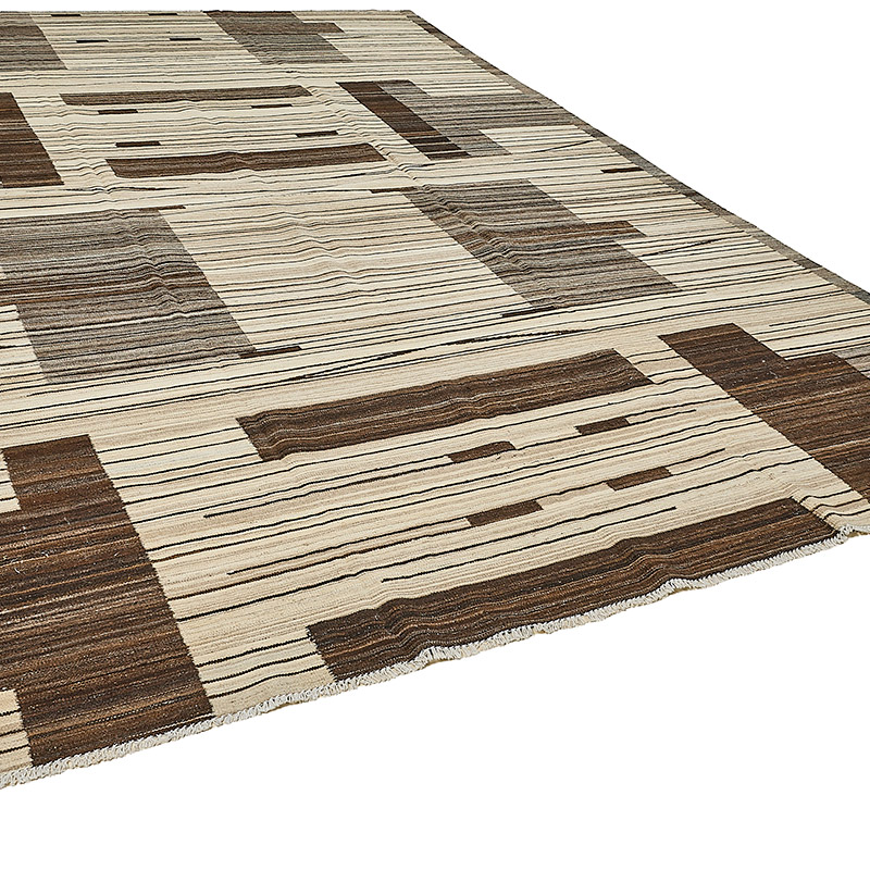 New Hand-Woven Kilim Rug - K0093731