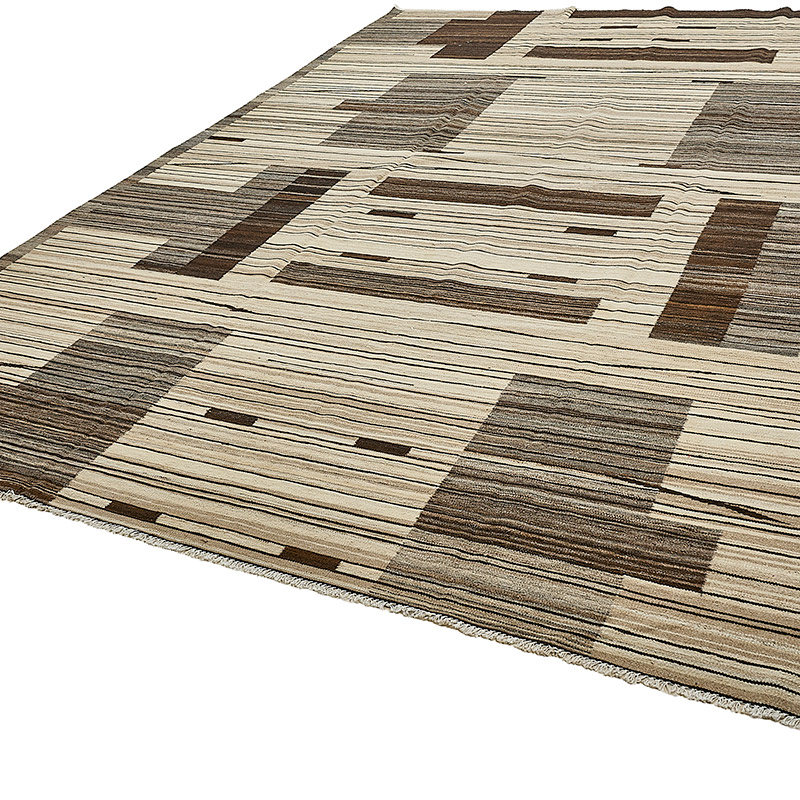 New Hand-Woven Kilim Rug - K0093731