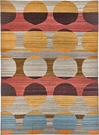 New Hand-Woven Kilim Rug