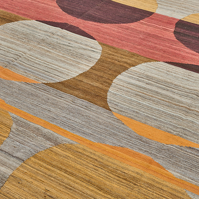 New Hand-Woven Kilim Rug - K0093732