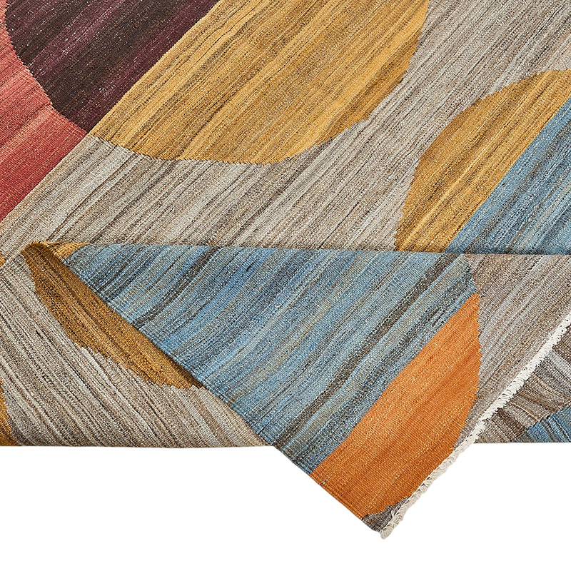New Hand-Woven Kilim Rug - K0093732