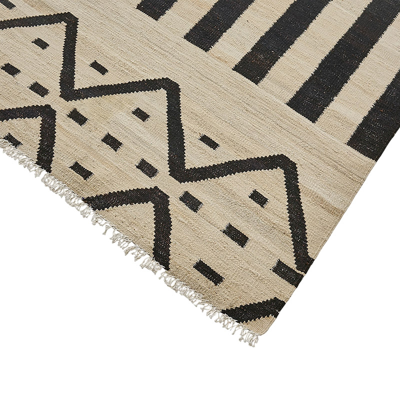 New Hand-Woven Kilim Rug - K0093733