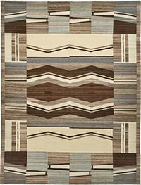 New Hand-Woven Kilim Rug