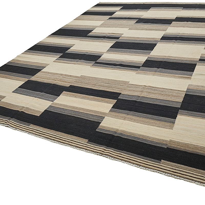 New Hand-Woven Kilim Rug - K0093737