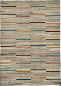 New Hand-Woven Kilim Rug