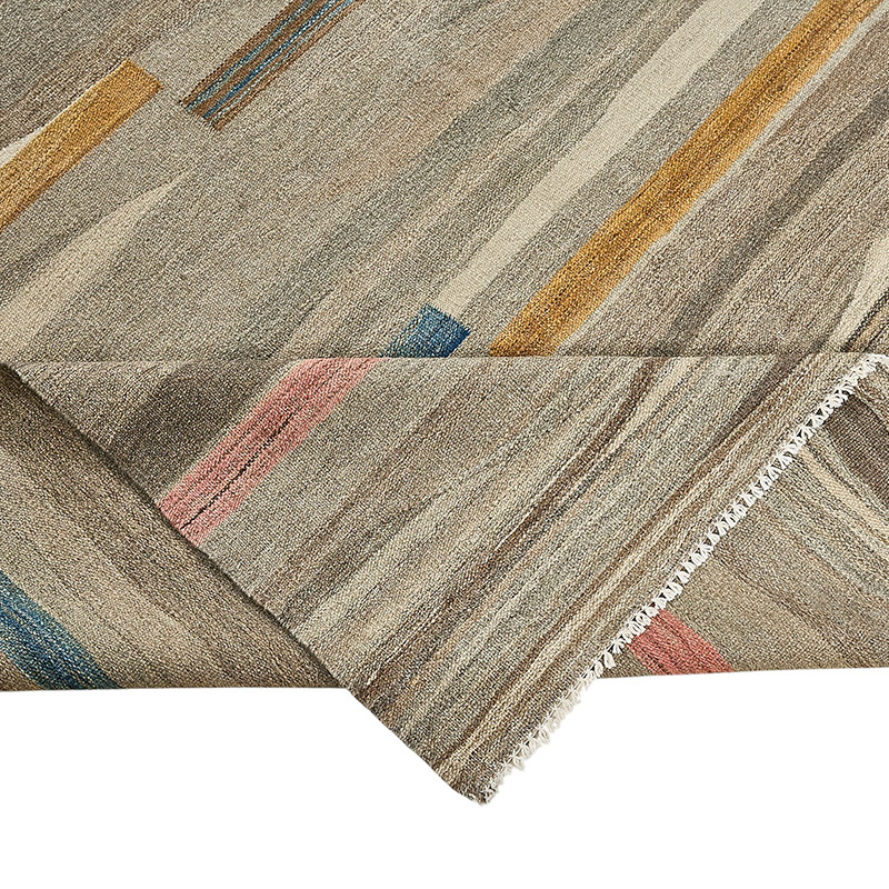 New Hand-Woven Kilim Rug - K0093738